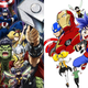 Image: Artwork from the TV and manga versions of Marvel Future Avengers, via Animate Times